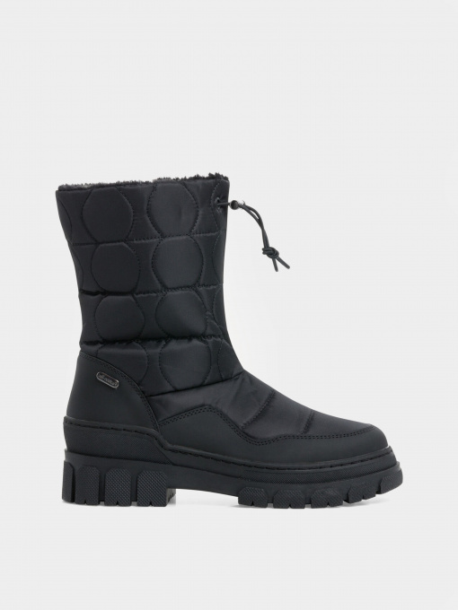 Сапоги дутики Marco Tozzi модель 2-2-26861-39 098 BLACK COMB Фото