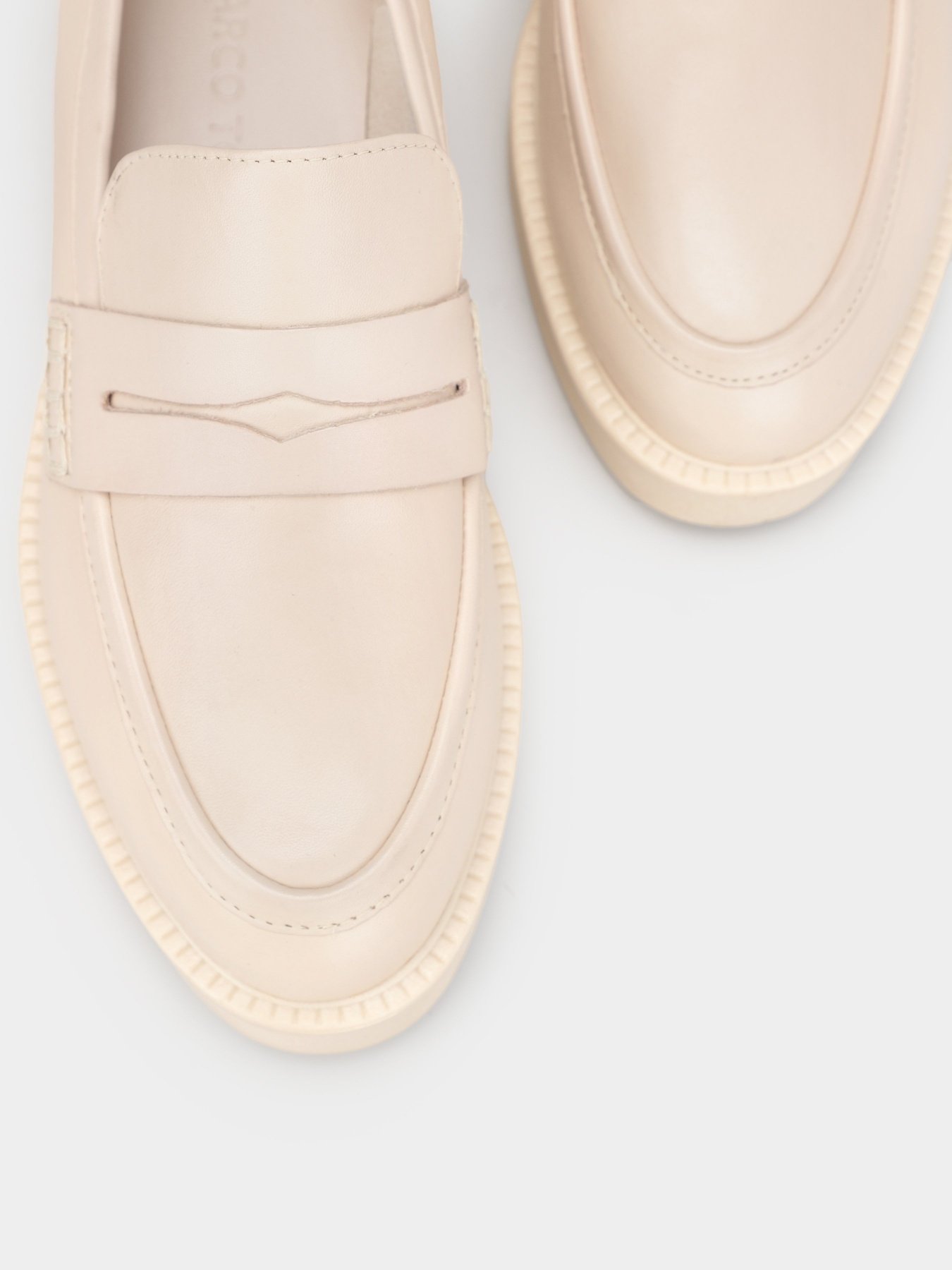 Лоферы Marco Tozzi модель 2-2-24303-20 403 CREAM Фото