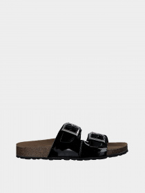 Шлепанцы Marco Tozzi модель 2-2-27405-20 018 BLACK PATENT Фото