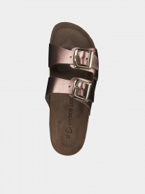 Шлепанцы Marco Tozzi модель 2-2-27405-20 592 ROSE METALLIC Фото