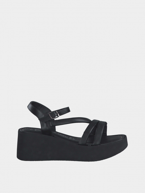 Сандалии Marco Tozzi модель 2-2-28000-20 001 BLACK Фото