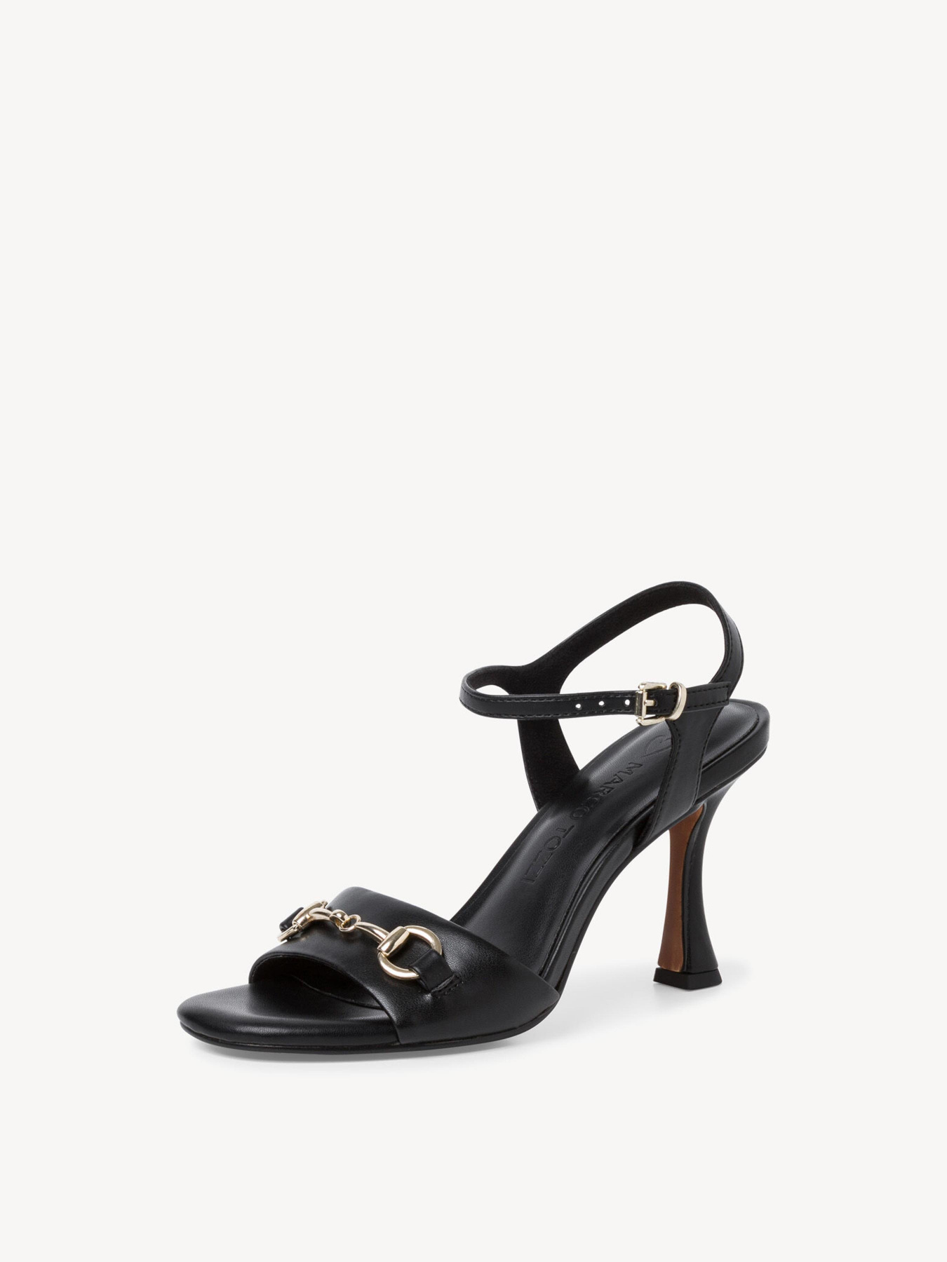 Босоніжки Marco Tozzi модель 2-2-28301-20 085 BLACK/GOLD Фото