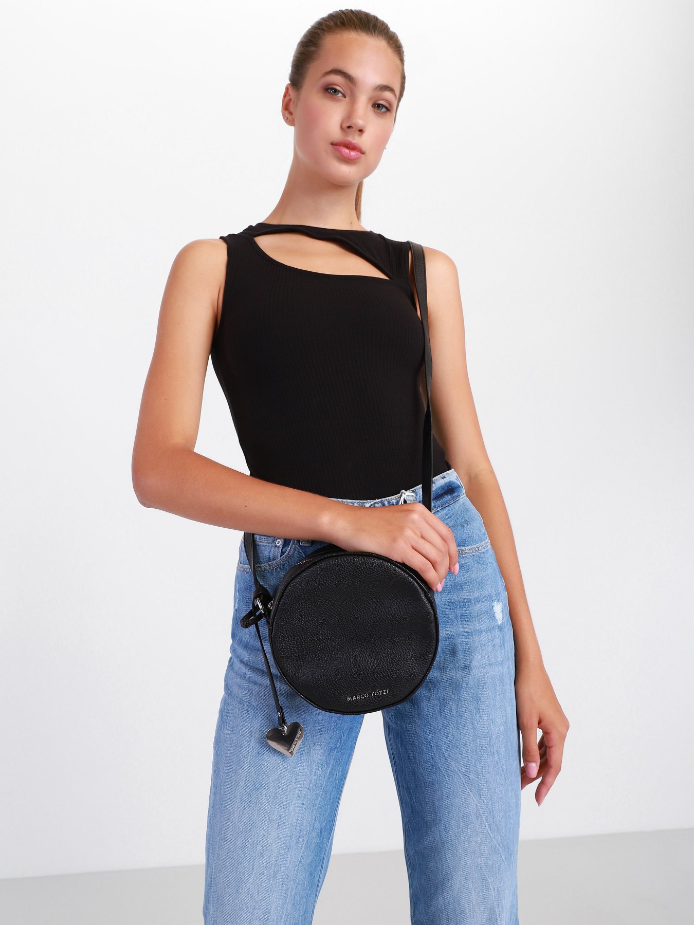 Крос-боді Marco Tozzi модель 2-2-61006-26 001 BLACK Фото