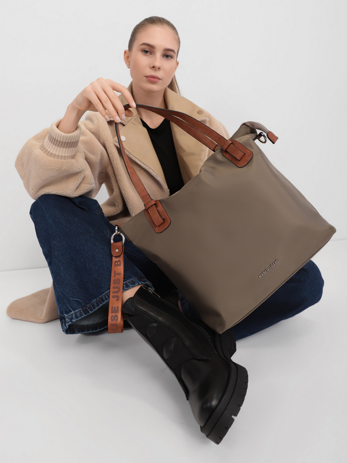 Сумка Marco Tozzi модель 2-2-61028-27 712 OLIVE COMB Фото