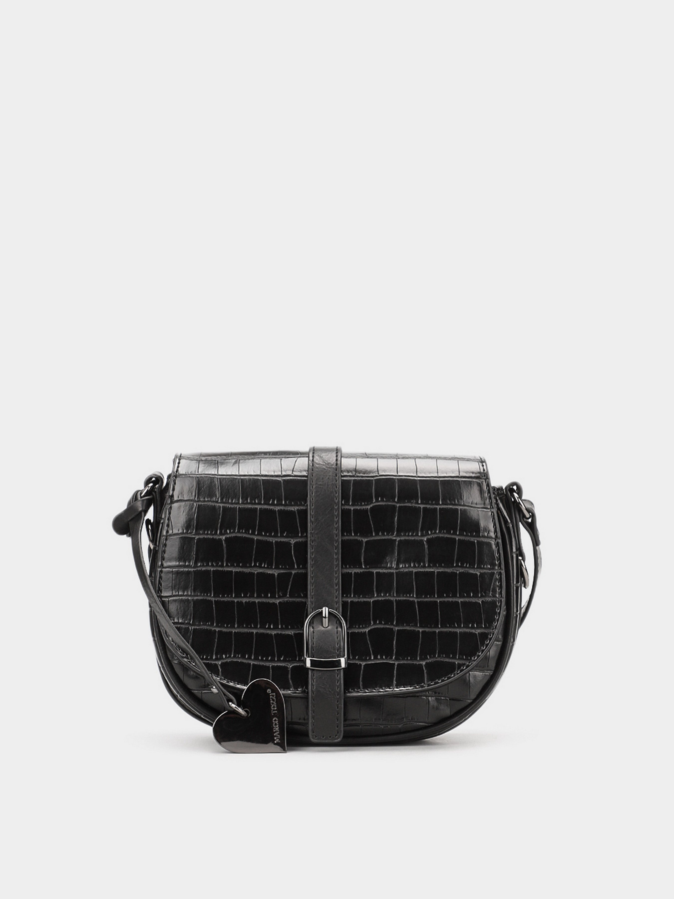 Кросс-боди Marco Tozzi модель 2-2-61005-27 004 BLACK CROCO Фото