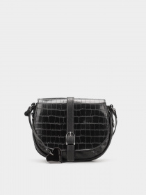 Кросс-боди Marco Tozzi модель 2-2-61005-27 004 BLACK CROCO Фото