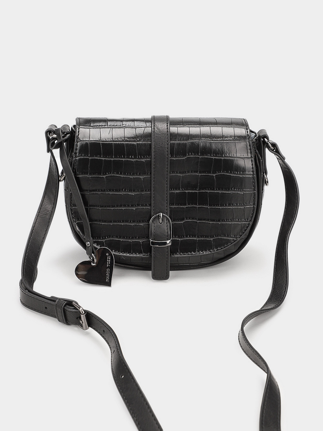 Кросс-боди Marco Tozzi модель 2-2-61005-27 004 BLACK CROCO Кросс-боди Marco Tozzi модель 2-2-61005-27 004 BLACK CROCO Фото