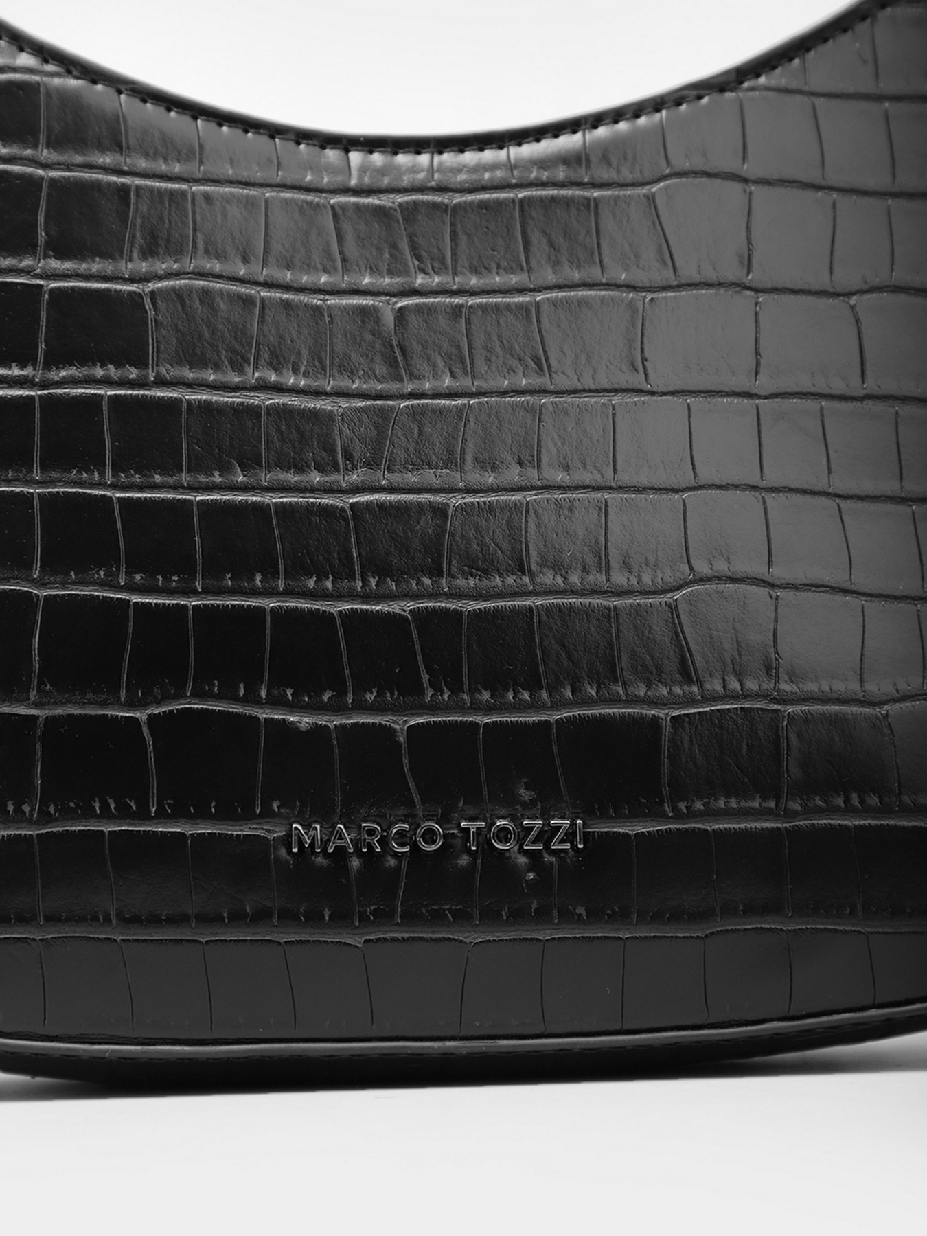 Хобо Marco Tozzi модель 2-2-61006-27 006 BLACK CROCO Хобо Marco Tozzi модель 2-2-61006-27 006 BLACK CROCO Фото