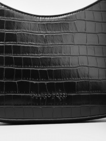 Хобо Marco Tozzi модель 2-2-61006-27 006 BLACK CROCO Хобо Marco Tozzi модель 2-2-61006-27 006 BLACK CROCO Фото
