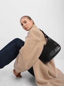 Хобо Marco Tozzi модель 2-2-61006-27 006 BLACK CROCO Хобо Marco Tozzi модель 2-2-61006-27 006 BLACK CROCO Фото