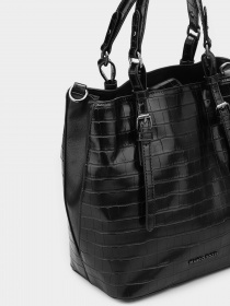 Сумка Marco Tozzi модель 2-2-61007-27 004 BLACK CROCO Фото