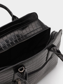 Сумка Marco Tozzi модель 2-2-61008-27 006 BLACK CROCO Фото