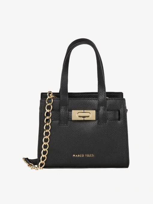 Кросс-боди Marco Tozzi модель 2-2-61007-20 085 BLACK/GOLD Фото