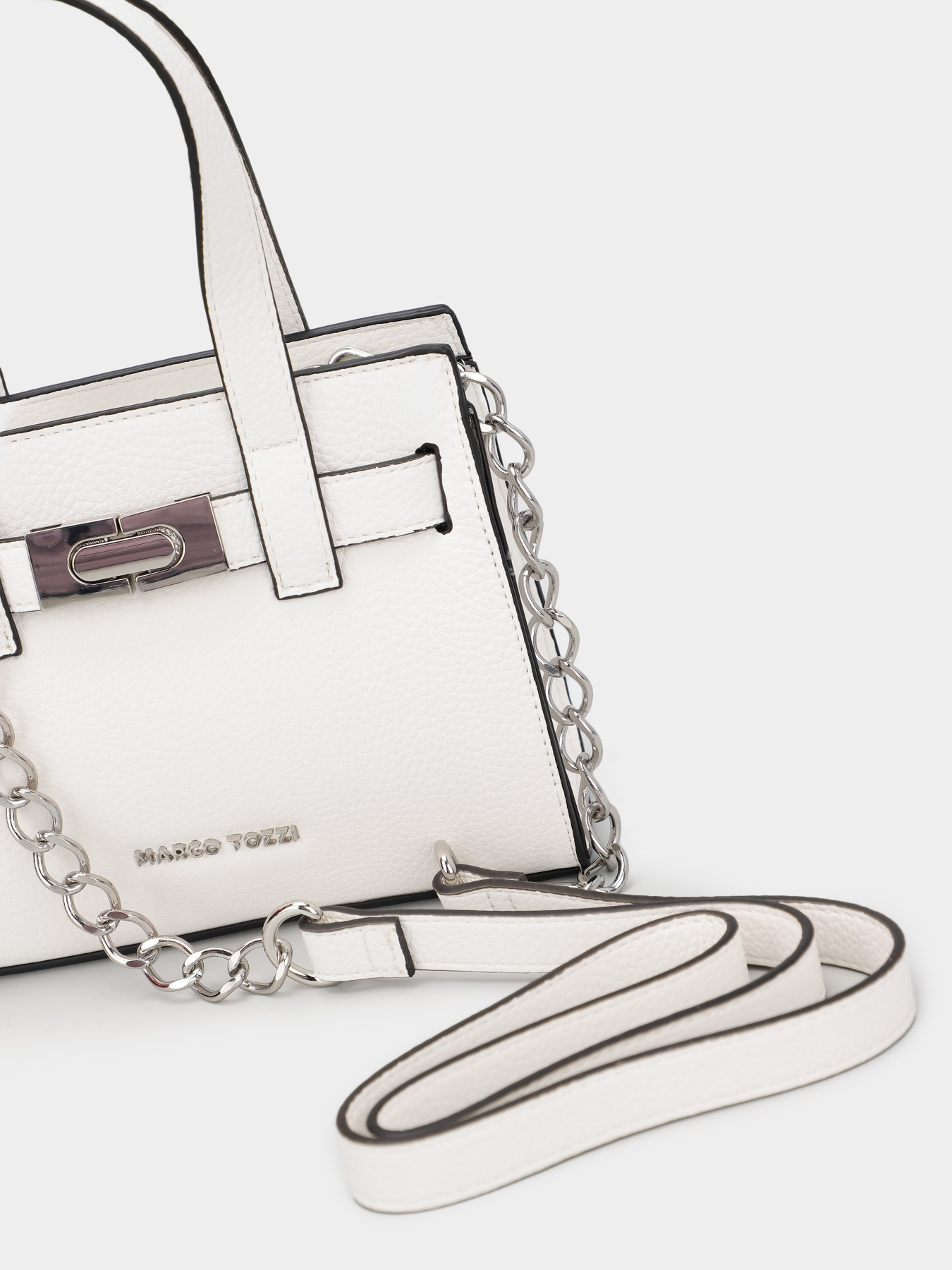 Кросс-боди Marco Tozzi модель 2-2-61007-20 191 WHITE/SILVER Фото