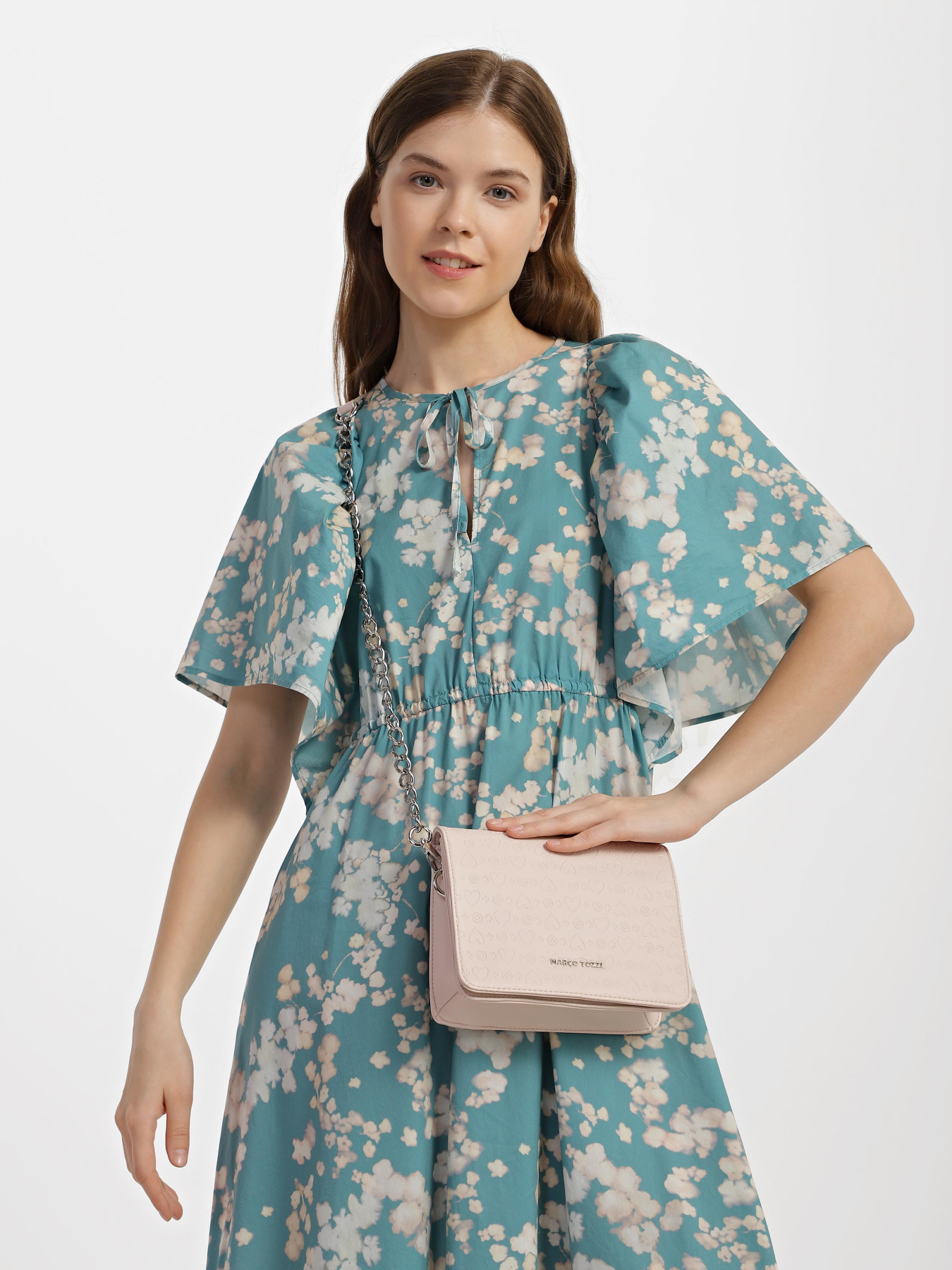 Кросс-боди Marco Tozzi модель 2-2-61015-20 560 POWDER Фото