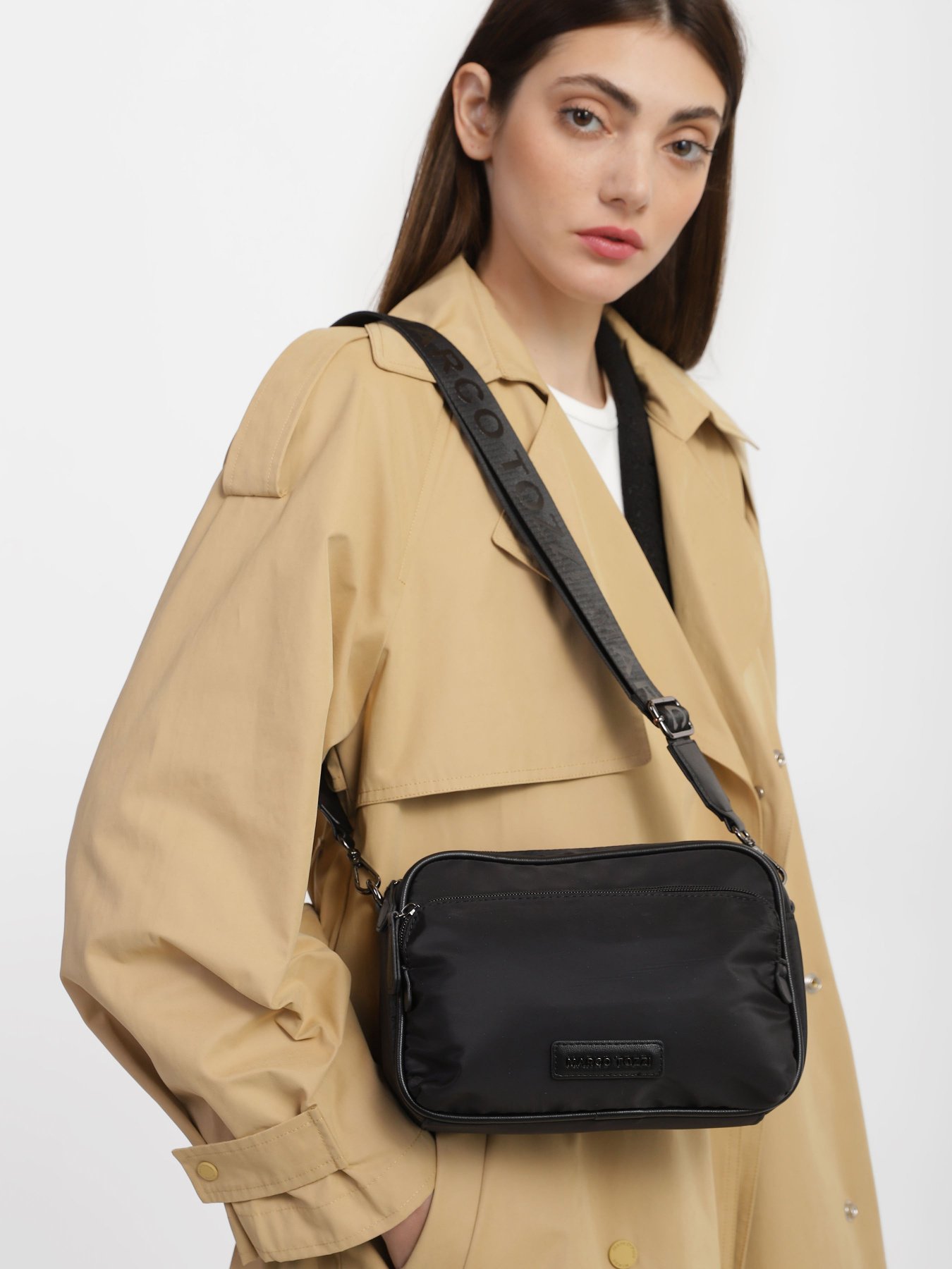 Крос-боді Marco Tozzi модель 2-2-61021-20 098 BLACK COMB Фото