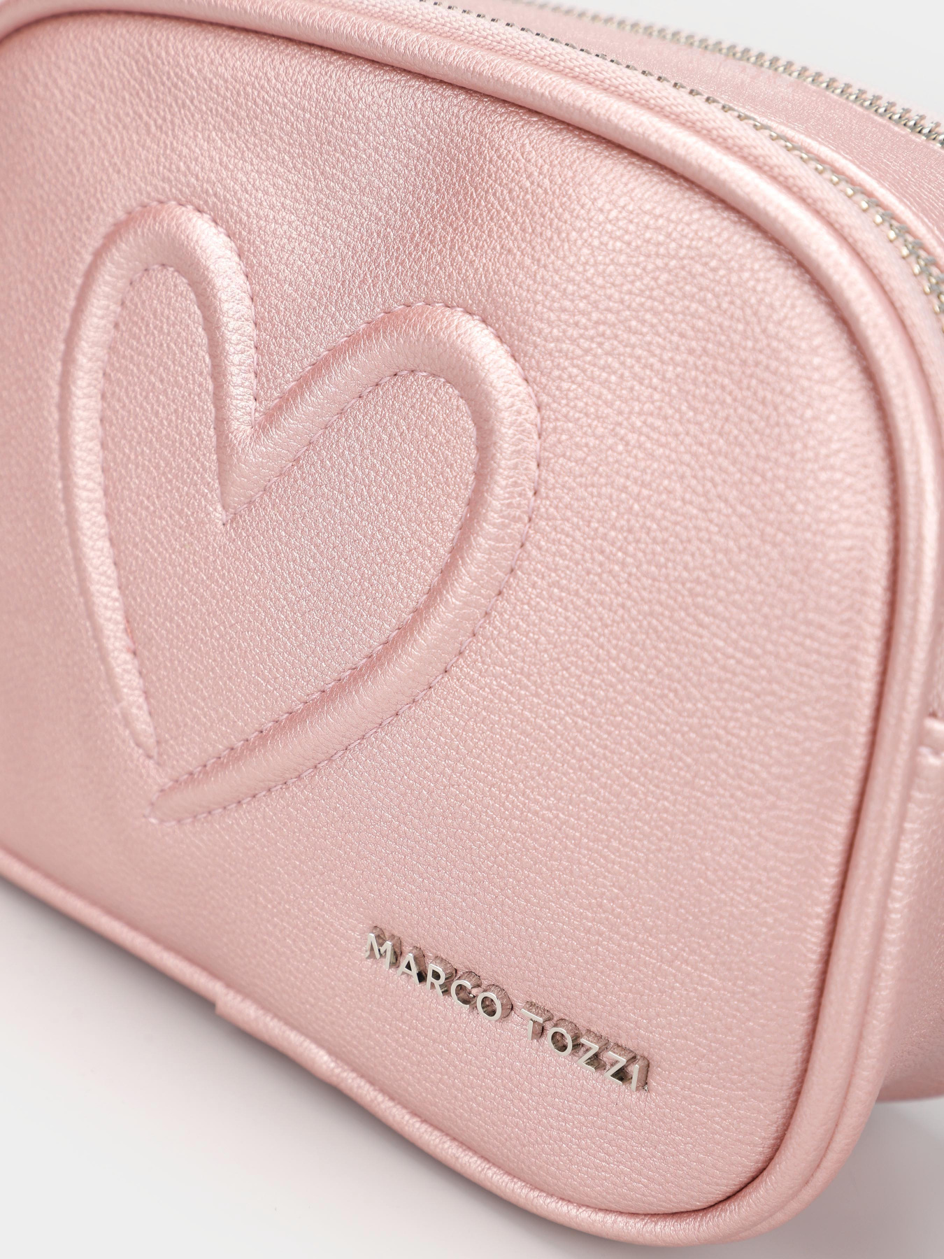 Кросс-боди Marco Tozzi модель 2-2-61032-20 592 ROSE METALLIC Фото