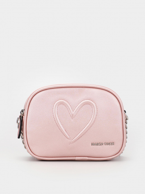 Кросс-боди Marco Tozzi модель 2-2-61032-20 592 ROSE METALLIC Фото