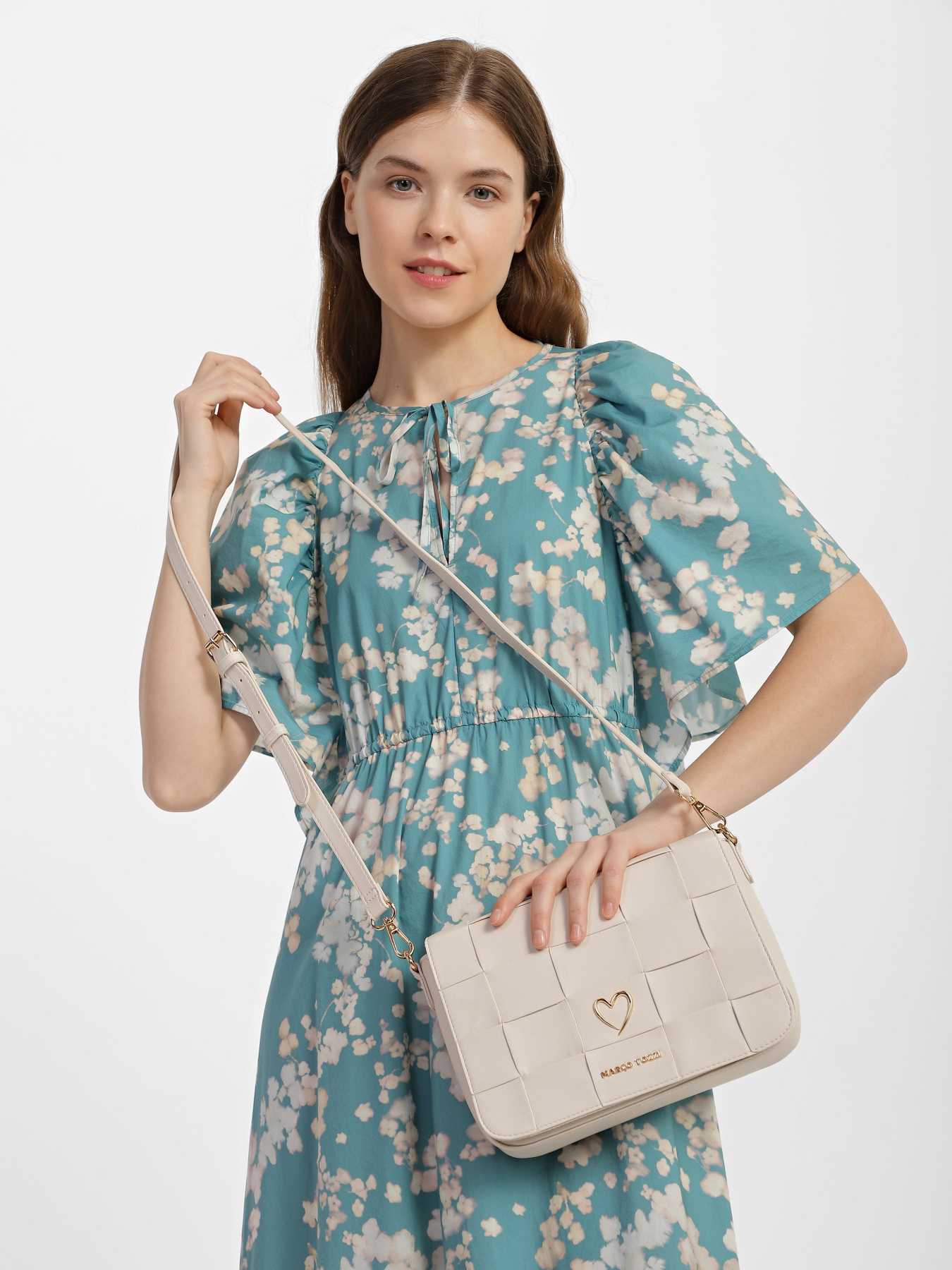 Кросс-боди Marco Tozzi модель 2-2-61035-20 403 CREAM Фото