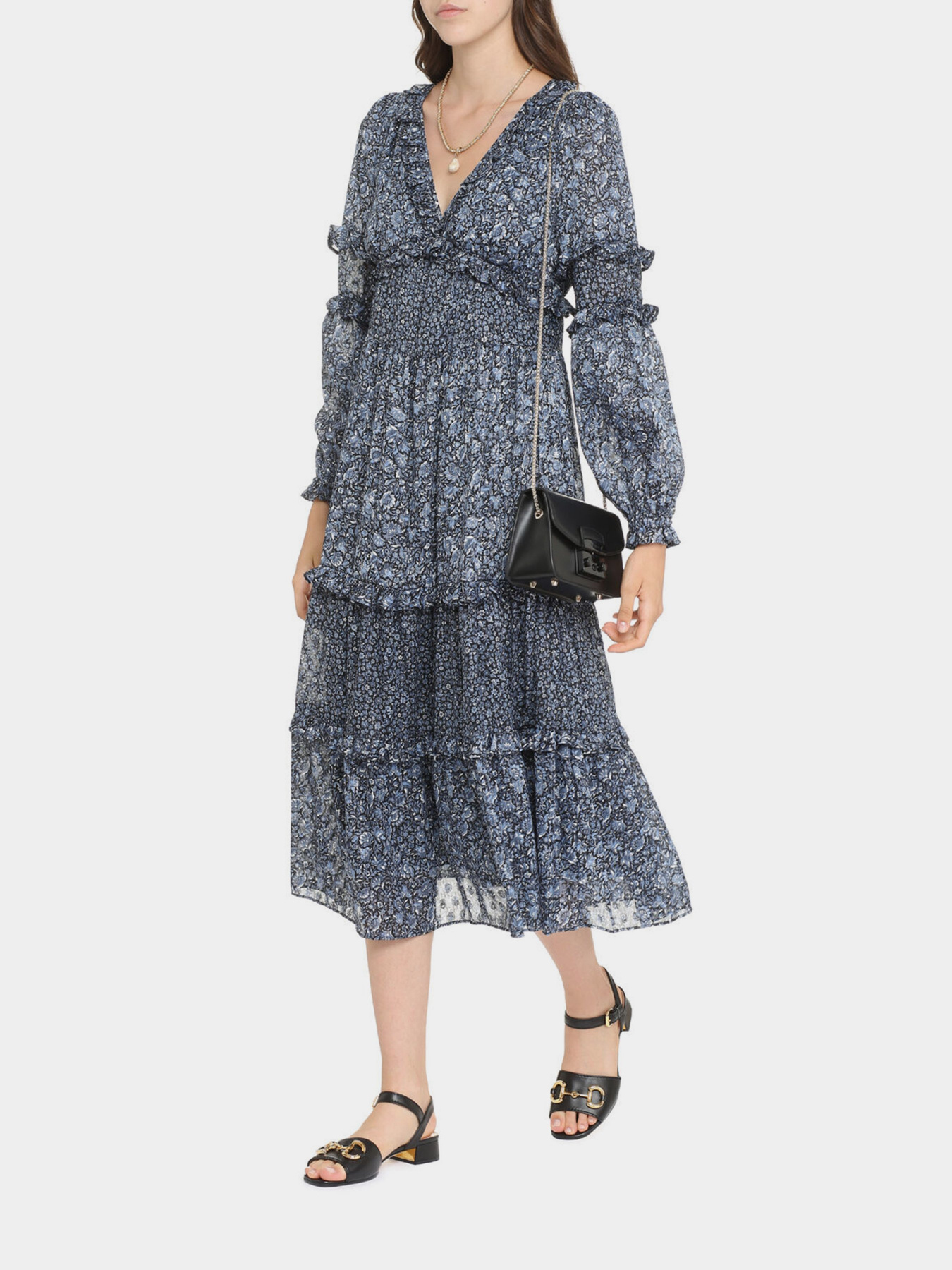 Сукня міді Michael Kors модель MU1807S2DM_424 Фото