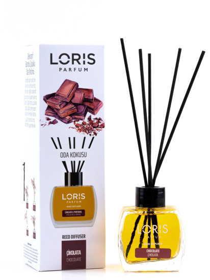 Loris parfum ­Аромадифузор Шоколад з чорними паличками модель 400015 — фото - INTERTOP