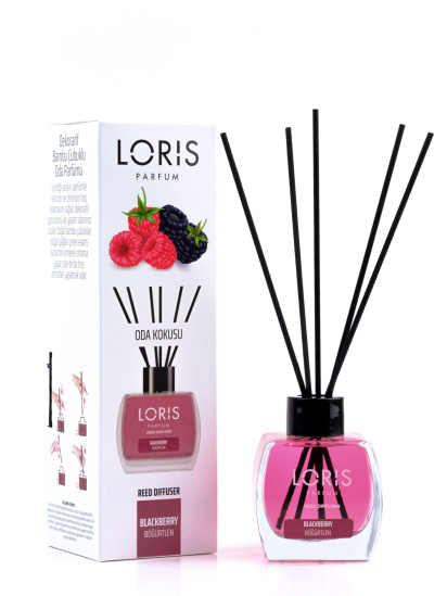 Loris parfum ­Аромадифузор Ожина з чорними паличками модель 400070 — фото - INTERTOP