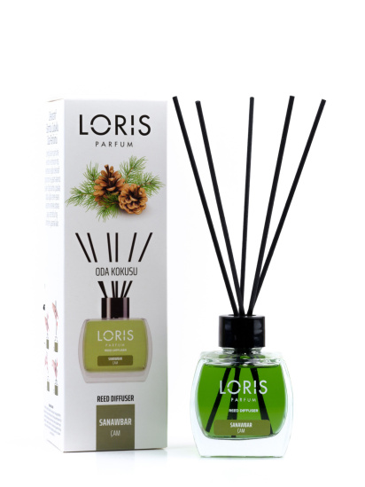 Loris parfum ­Аромадифузор Сосна з чорними паличками модель 400074 — фото - INTERTOP