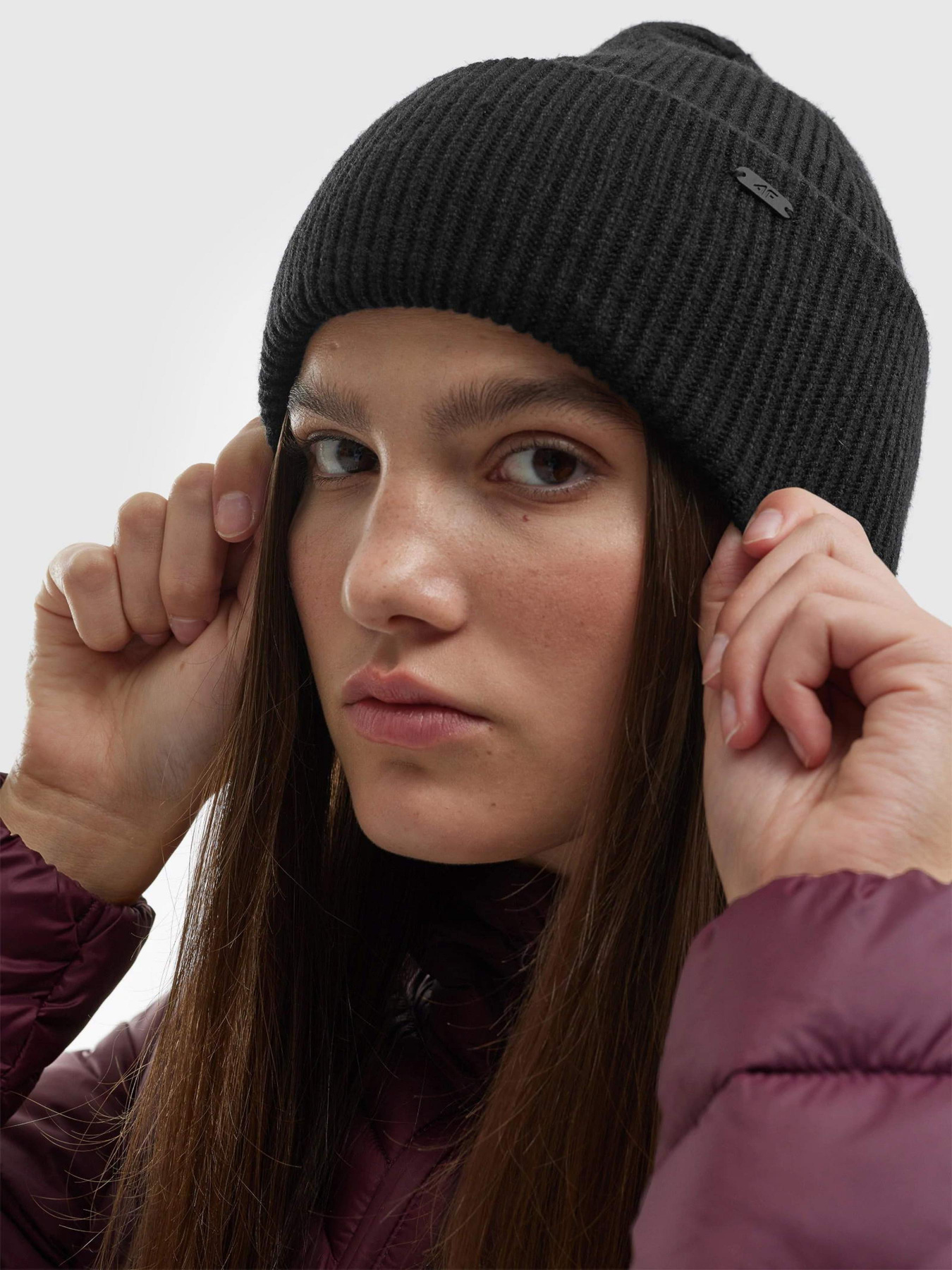 Шапка 4F Midshop модель 4FAW23ACAPF288-20S Шапка 4F Midshop модель 4FAW23ACAPF288-20S Фото