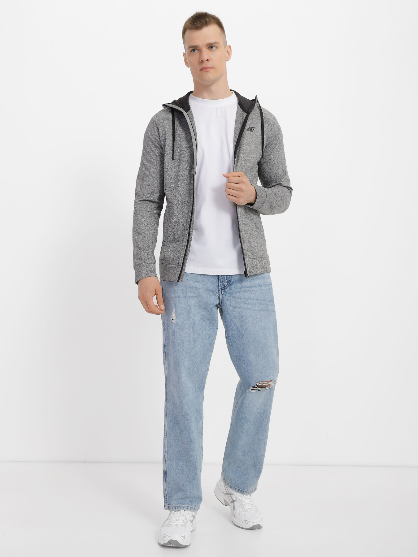 Кофта 4F Basic модель 4FSS23TFSWM112-27M Фото