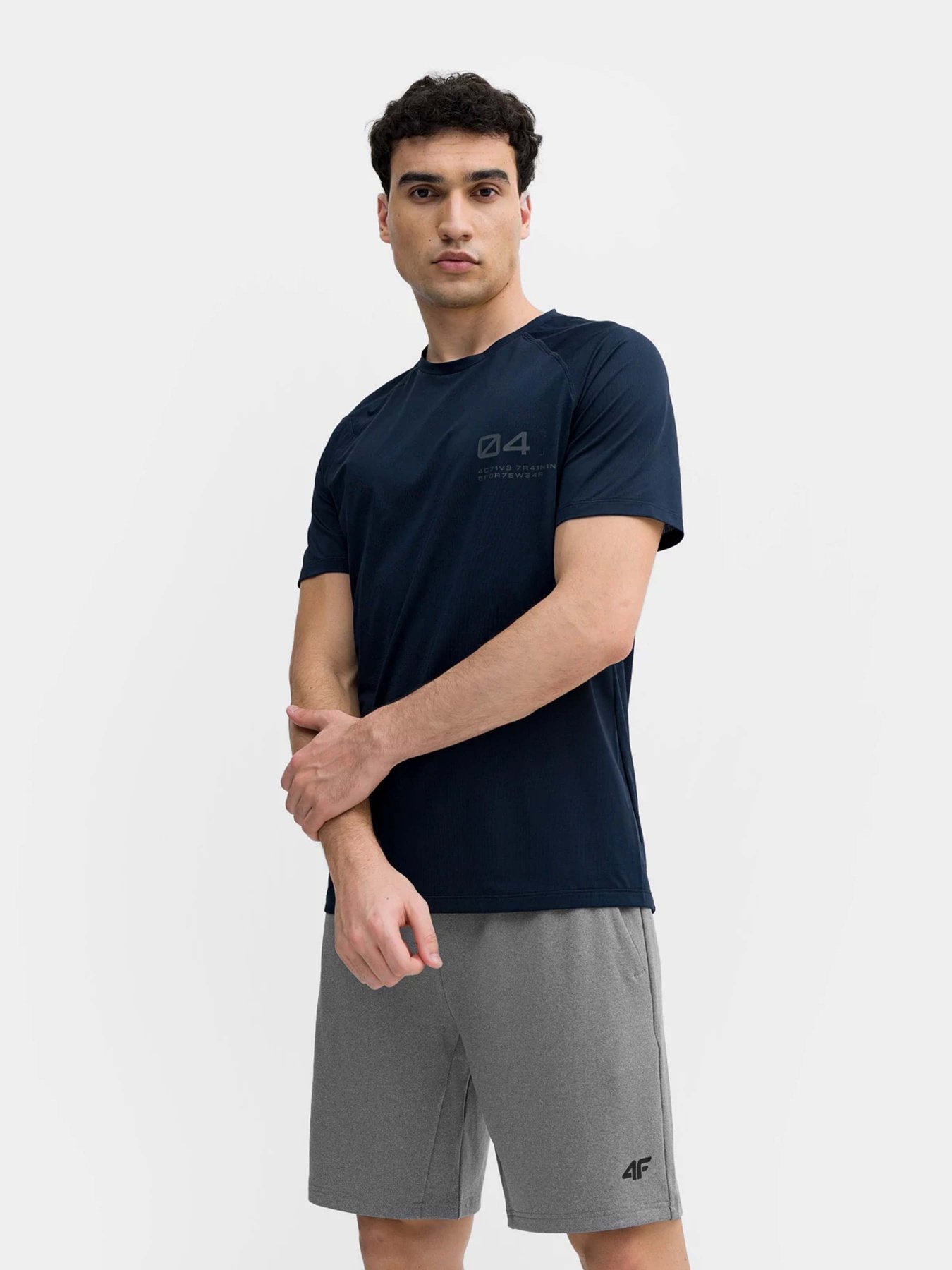 Спортивна футболка 4F Encrypted Power модель 4FSS23TFTSM163-31S Фото