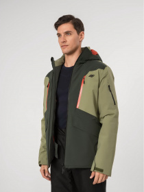 Зимняя куртка 4F Green Camouflage модель H4Z22-KUMN008-40S Фото