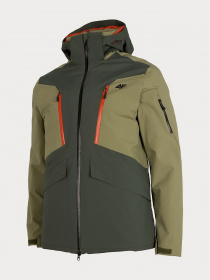 Зимова куртка 4F Green Camouflage модель H4Z22-KUMN008-40S Фото