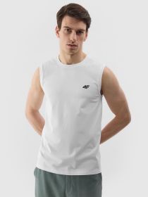 Майка 4F M075 модель 4FWSS24TSLEM075-10S Майка 4F M075 модель 4FWSS24TSLEM075-10S Фото