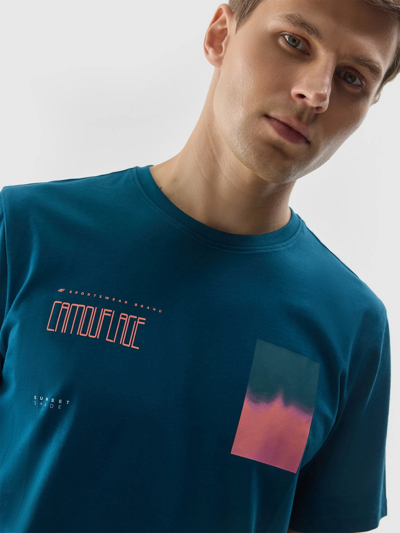 Футболка 4F M1289 модель 4FWSS24TTSHM1289-46S Фото