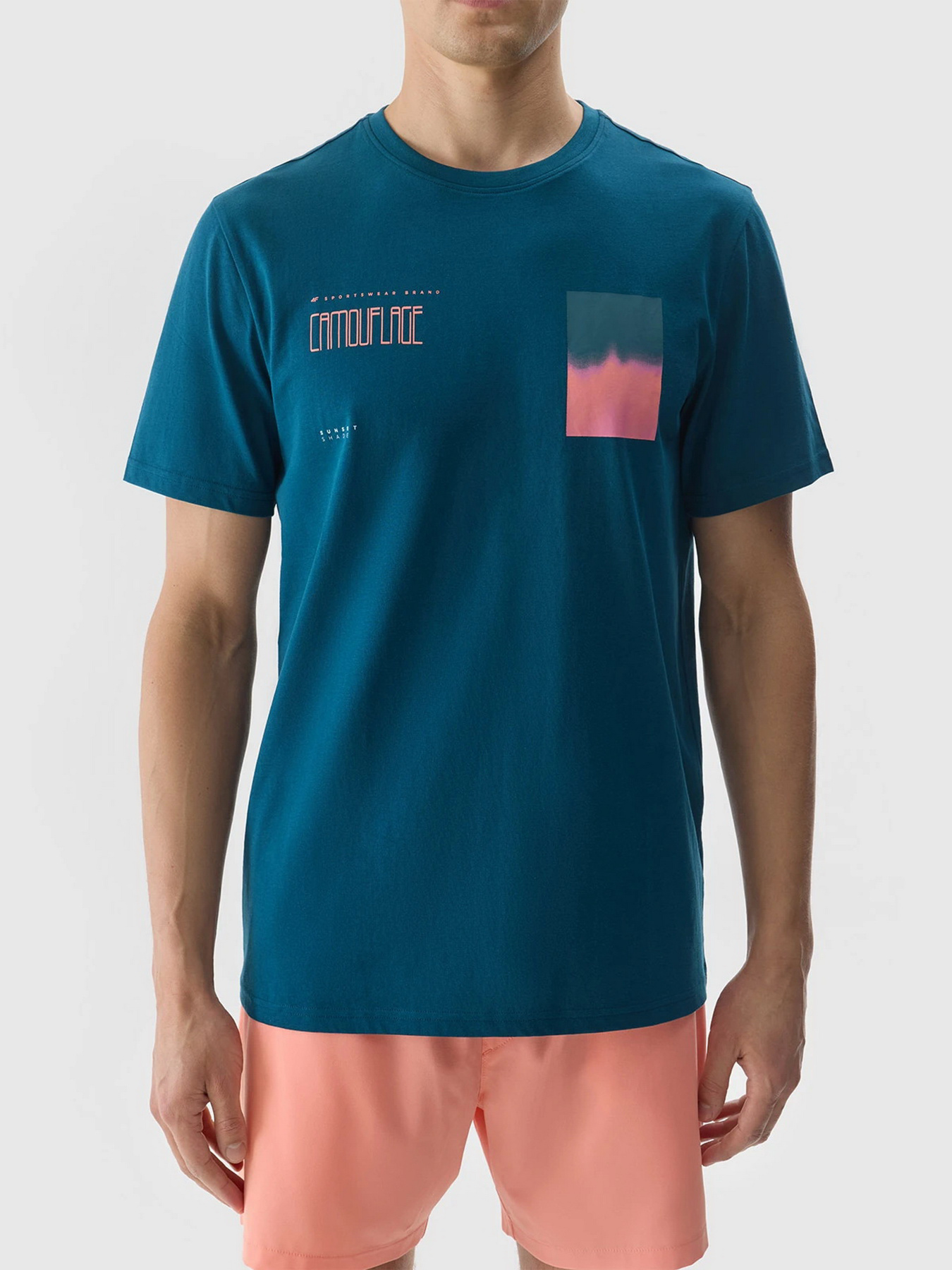 Футболка 4F M1289 модель 4FWSS24TTSHM1289-46S Фото