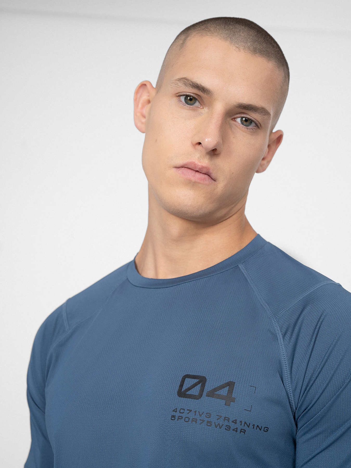 Спортивна футболка 4F Encrypted Power модель 4FSS23TFTSM163-32S Фото