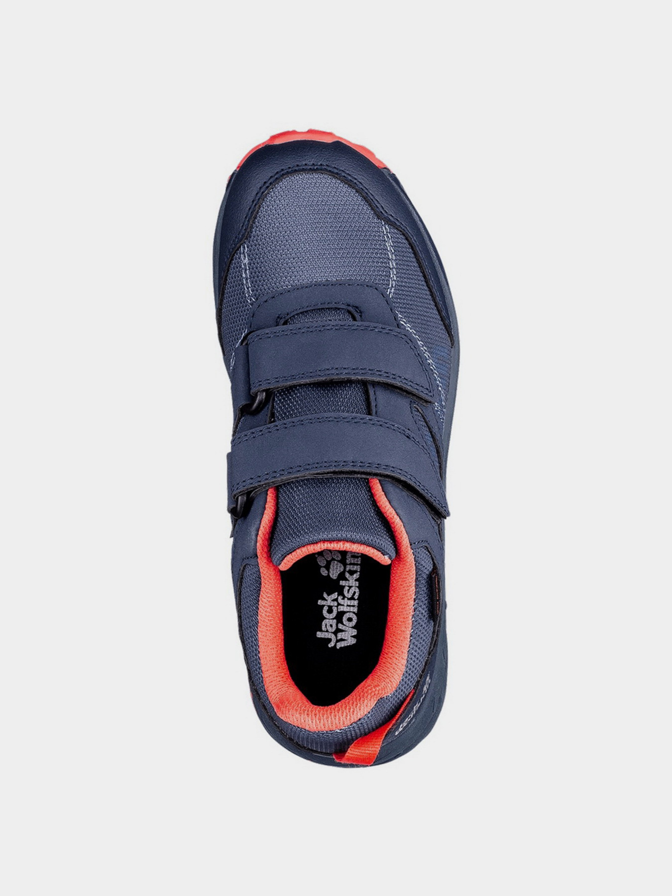 Кроссовки Jack Wolfskin Woodland Texapore Low модель 4046351-1186 Темно-Синій, Рожевий Фото