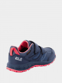 Кроссовки Jack Wolfskin Woodland Texapore Low модель 4046351-1186 Темно-Синій, Рожевий Фото
