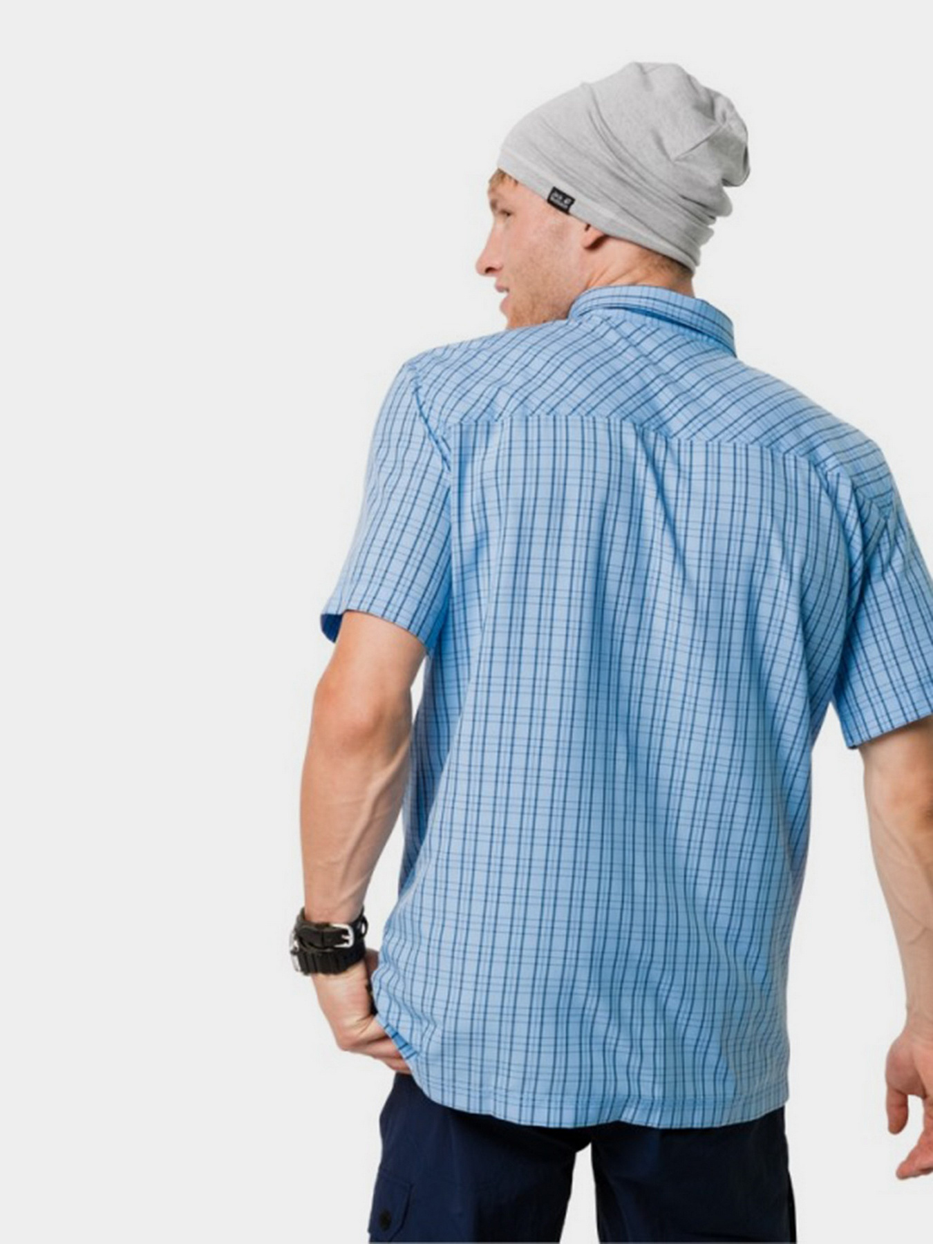 Сорочка повсякденна Jack Wolfskin Thompson Shirt модель 1401042-7817 Фото