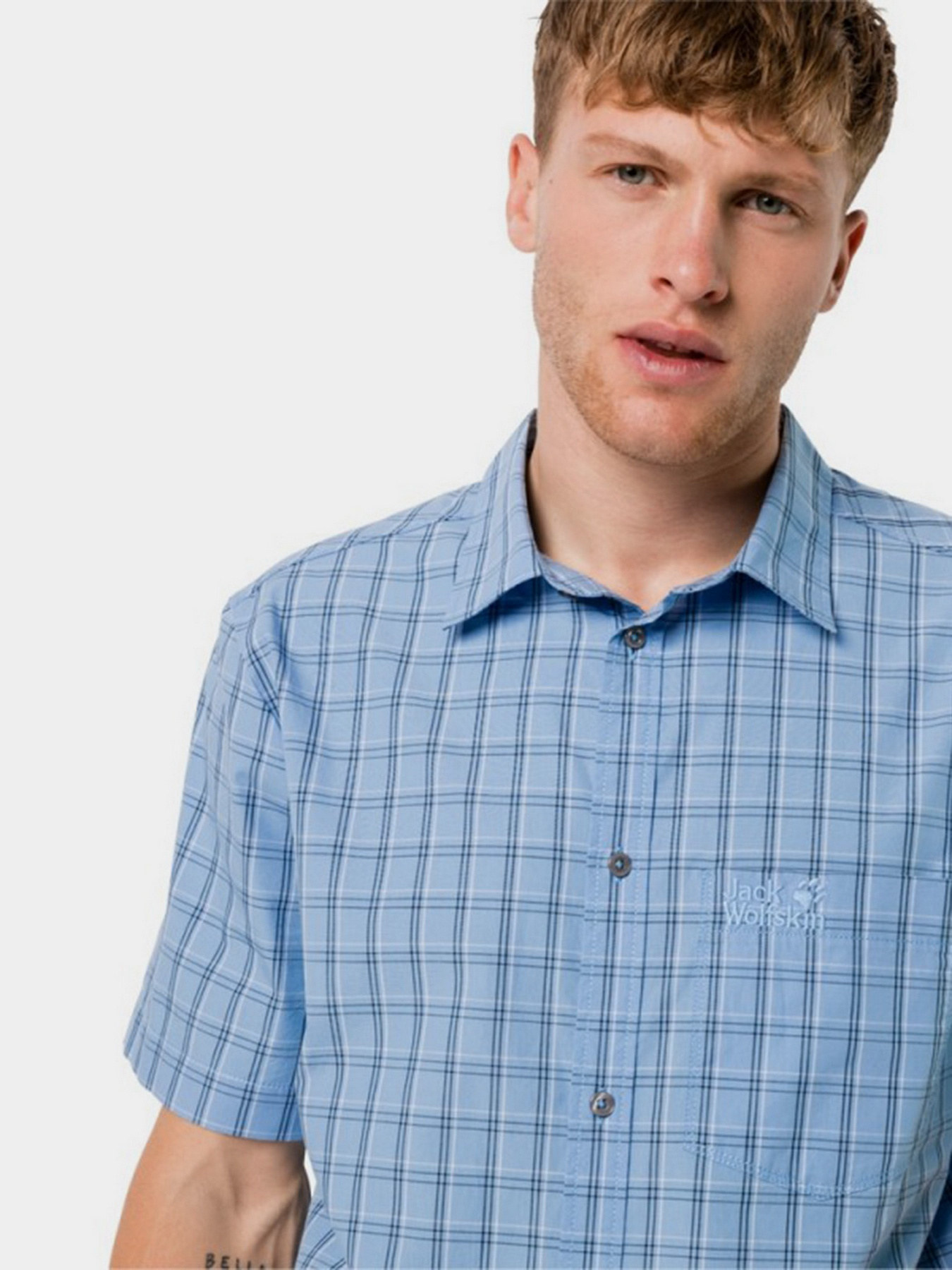 Сорочка повсякденна Jack Wolfskin Hot Springs Shirt модель 1402332-7817 Фото