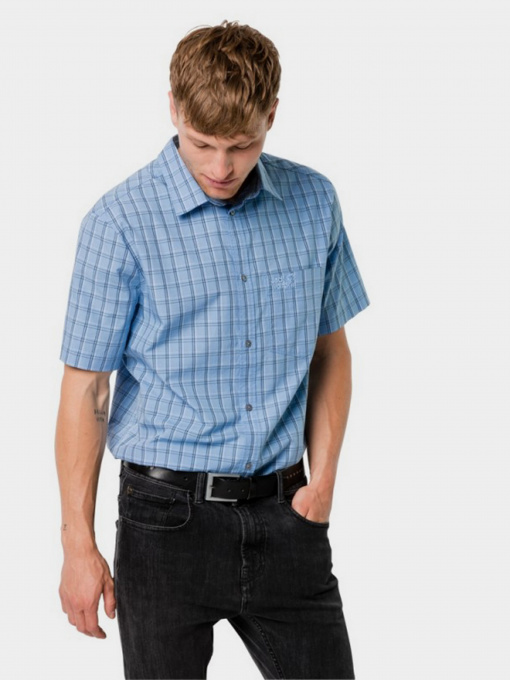 Сорочка повсякденна Jack Wolfskin Hot Springs Shirt модель 1402332-7817 Фото