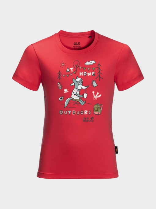 Футболка Jack Wolfskin Happy Camper Модель 1608981-2058 Фото