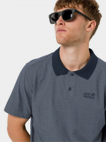 Поло Jack Wolfskin Pique модель 1804653-1010 Фото