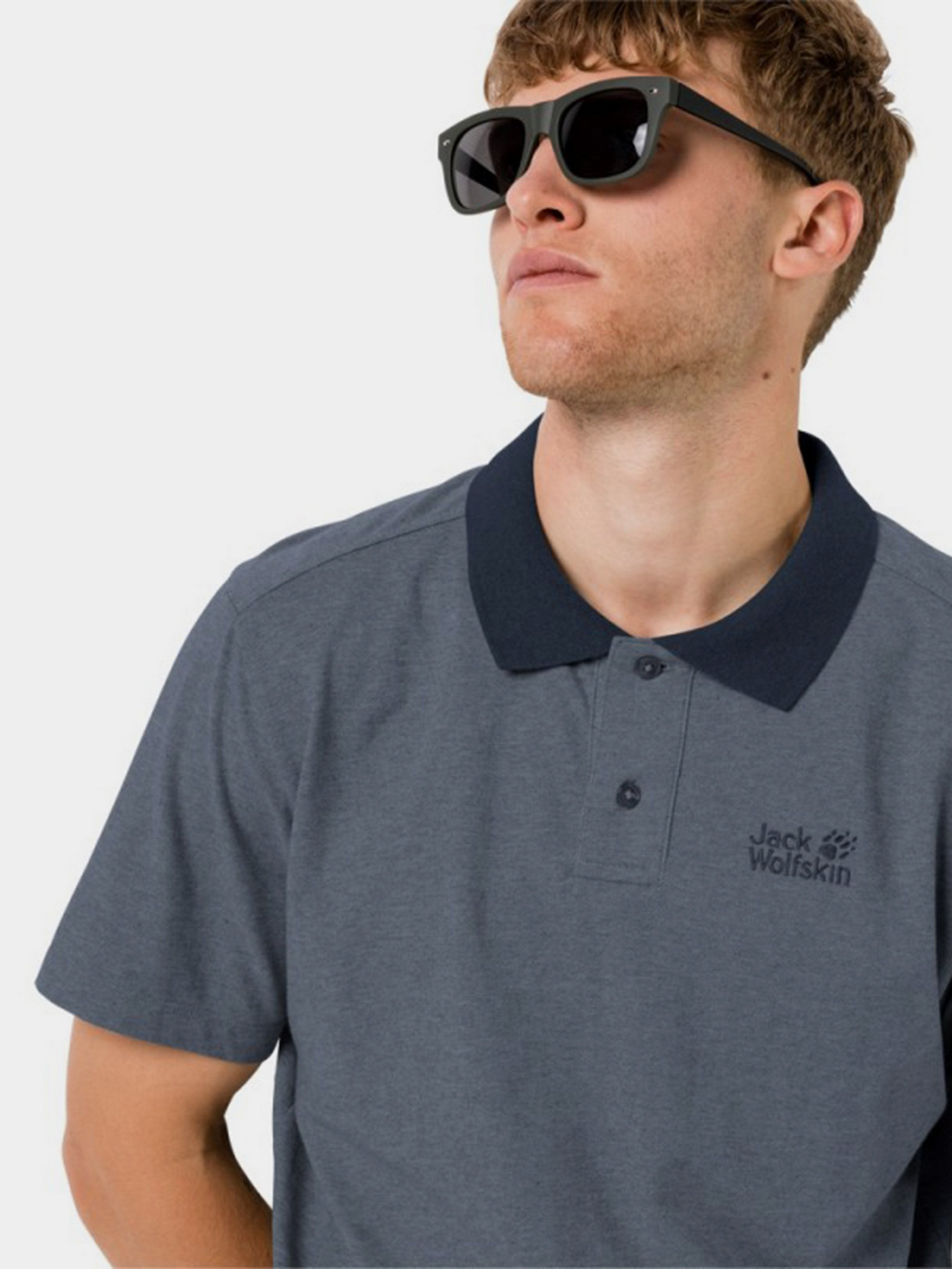 Поло Jack Wolfskin Pique модель 1804653-1010 Фото