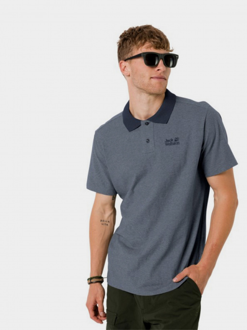 Поло Jack Wolfskin Pique модель 1804653-1010 Фото