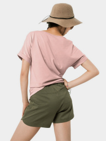 Футболки и поло Jack Wolfskin Tropical Leaf модель 1806372-2057 Фото