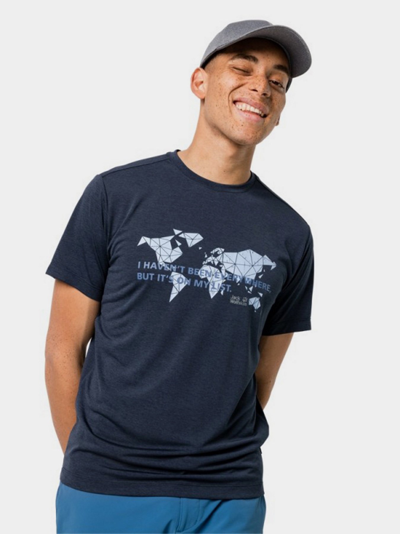 Футболки и поло Jack Wolfskin World модель 1807241-1010 Фото