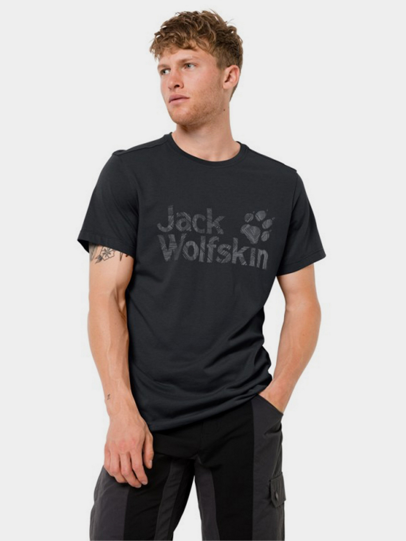 Футболки і поло Jack Wolfskin Brand Logo модель 1807261-6350 Фото
