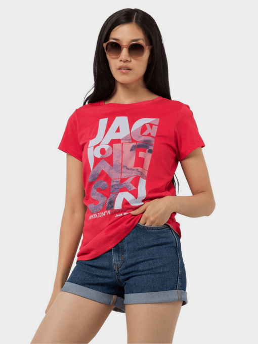 Футболки и поло Jack Wolfskin Navigation модель 1807651-2058 Фото