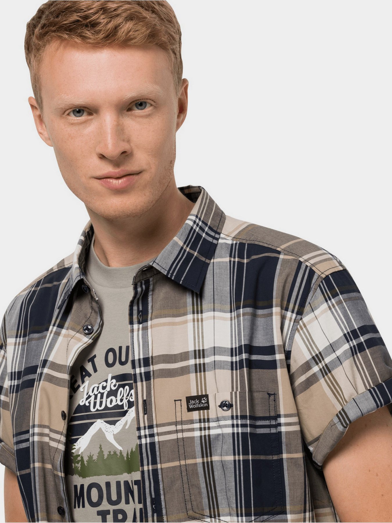 Сорочка повсякденна Jack Wolfskin Little Lake модель 1403421_8129 Сорочка повсякденна Jack Wolfskin Little Lake модель 1403421_8129 Фото